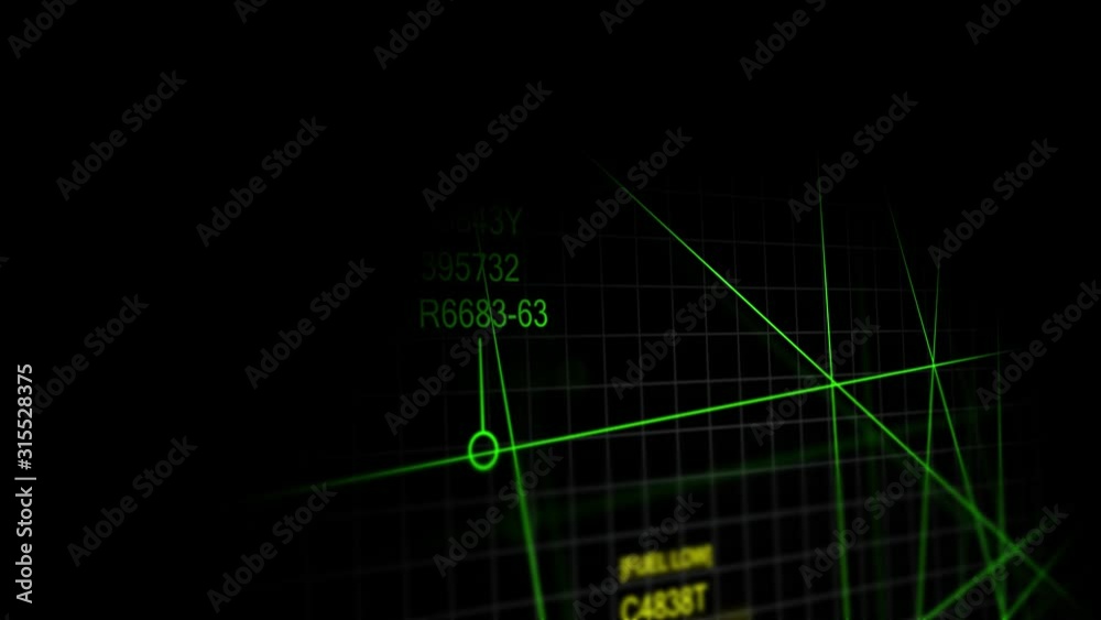 A large plane with a low fuel indicator appears on air traffic control radar screen - V2