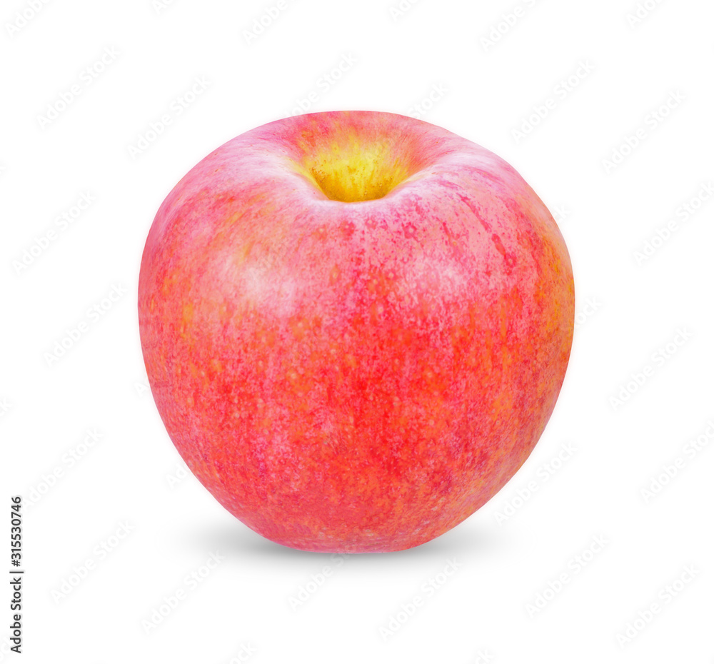 Red apple isolated on white. Clipping Path Red apple isolated on white. Clipping Path