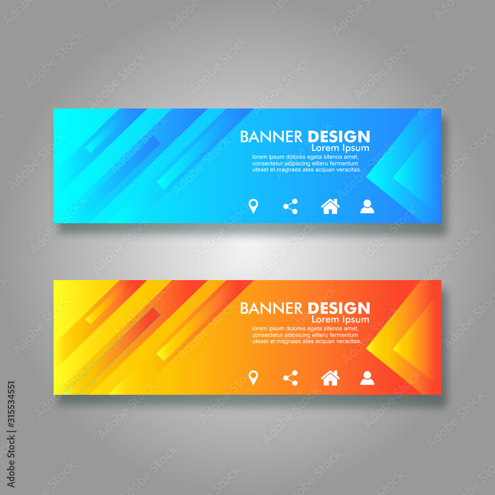 Banner Design For Business Template