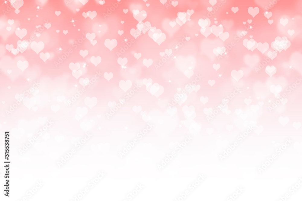 Valentines day abstract background with hearts, women's day love gradient Valentines day abstract background with hearts, women's day love gradient