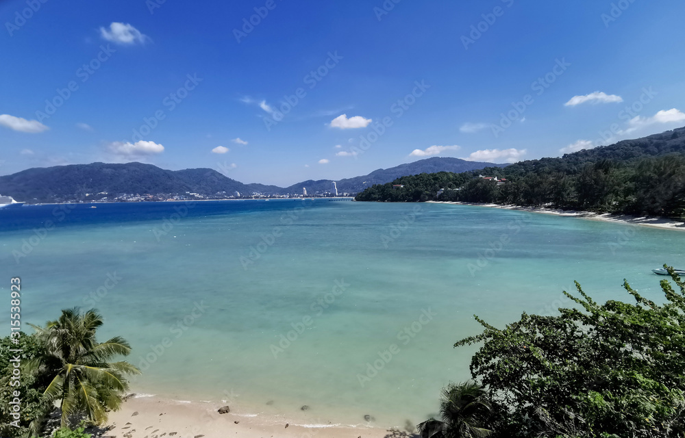 Fototapeta premium Photos of Patong Beach View