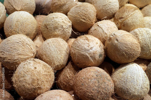 peeled coconut photo