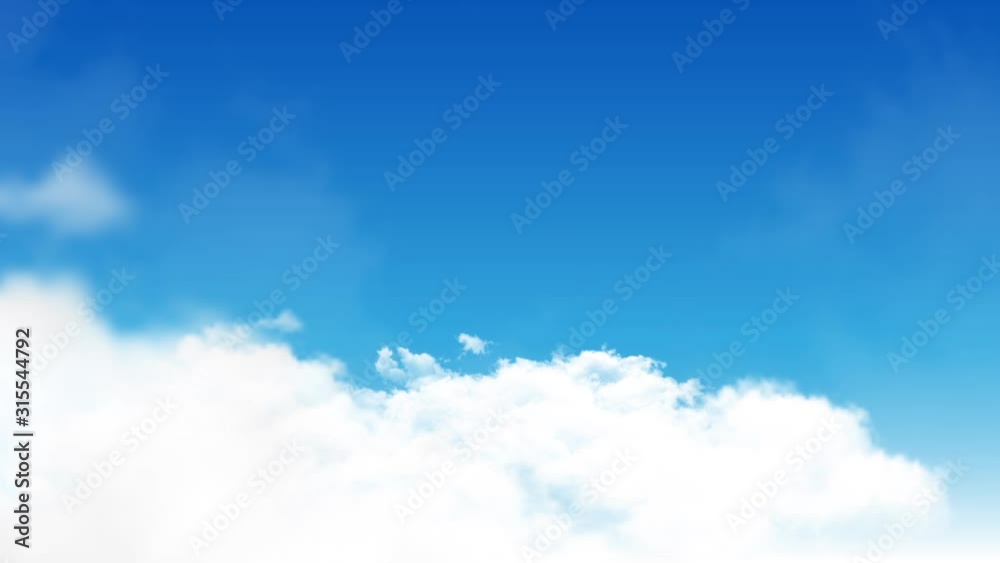 Cloud and sky animate background.Flying through presentation concept. Cloud and sky animate background.Flying through presentation concept.