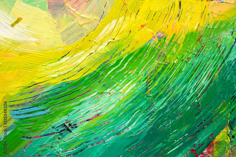 Obraz premium Abstract art background. Hand-painted background. SELF MADE.