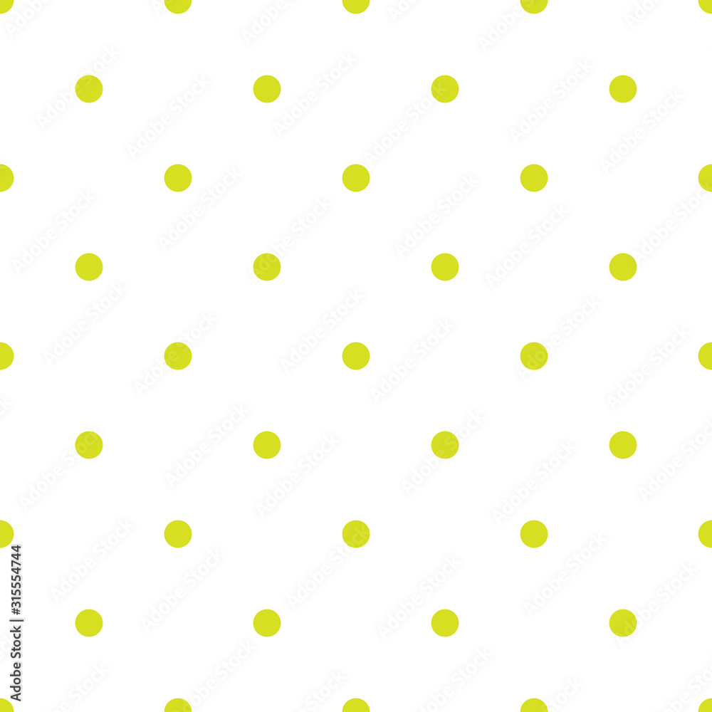 white background green polkadot pattern 