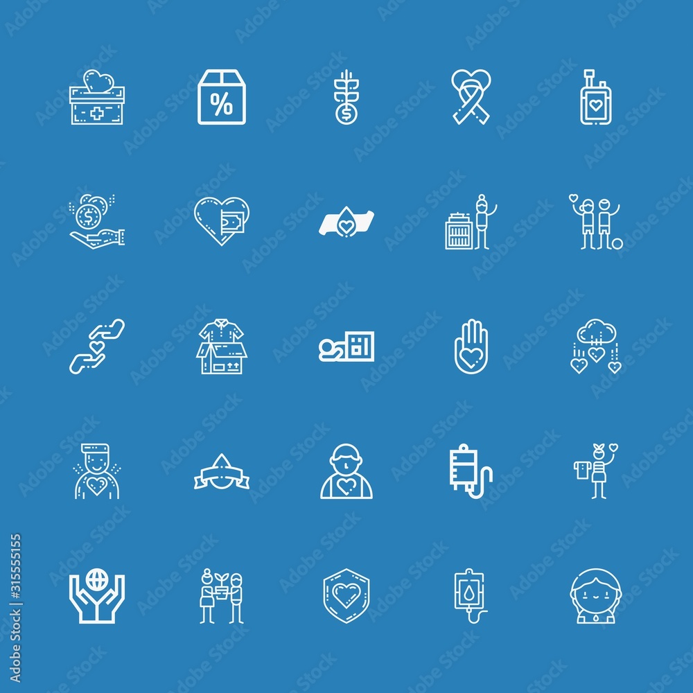 Editable 25 give icons for web and mobile Editable 25 give icons for web and mobile