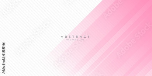 Pink white abstract background geometry shine and layer element vector for presentation design. Suit for business, corporate, institution, party, festive, seminar, and talks. 