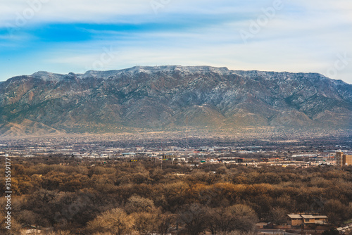 Albuquerque Winter Mountains