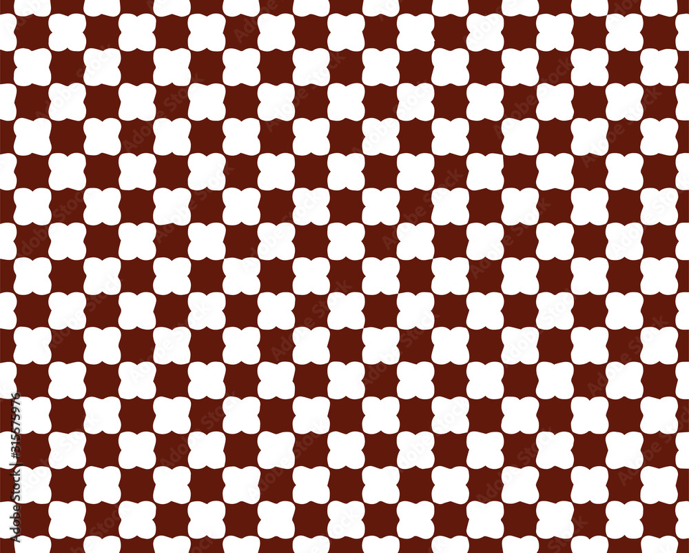 Fototapeta premium Seamless vector pattern in ornamental style. Geometric desing texture for wallpaper and gifts.