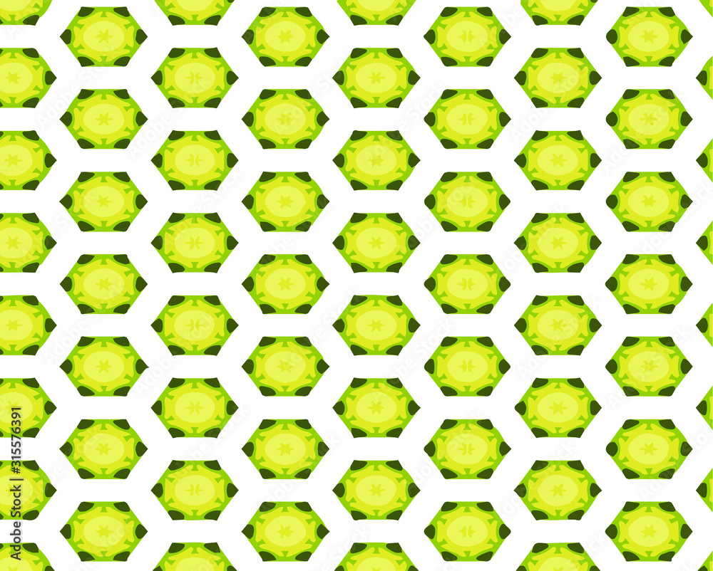 Naklejka premium Seamless vector pattern in ornamental style. Geometric desing texture for wallpaper and gifts.