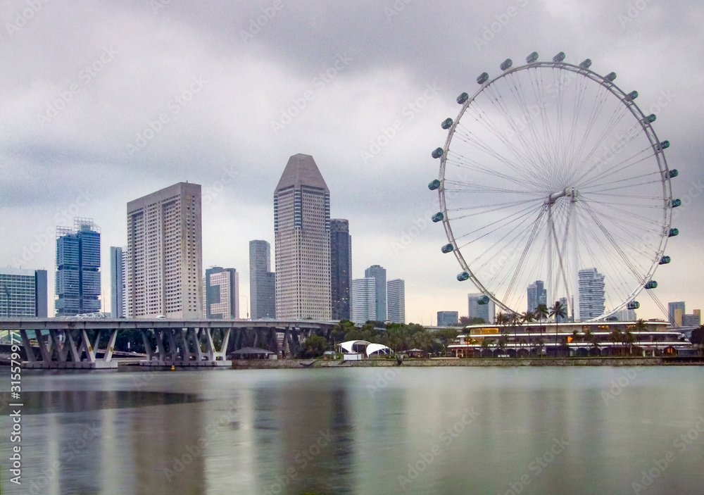 Singapore city view