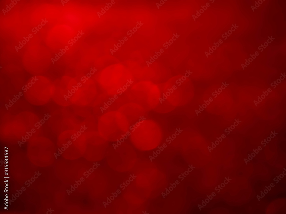 snow bokeh Backgrounds color red.Abstract red bokeh background.