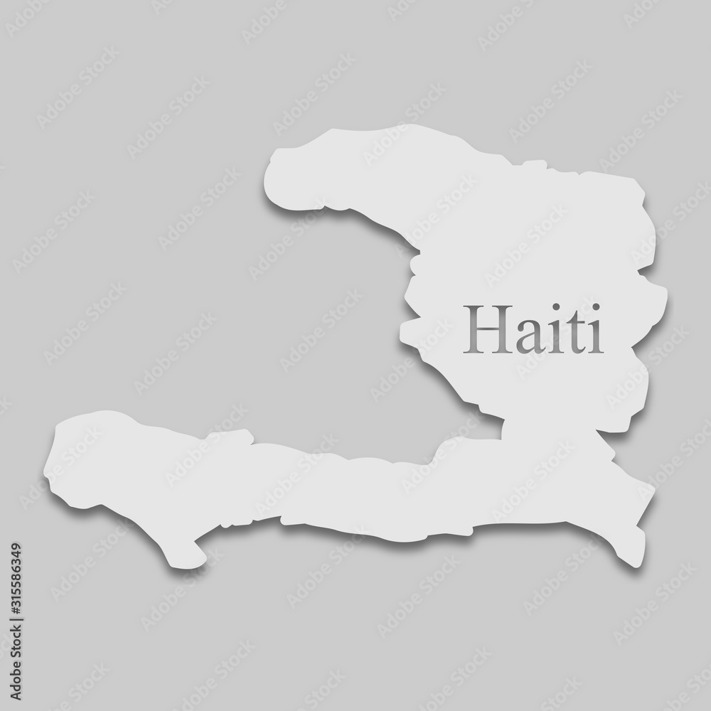 map of Haiti
