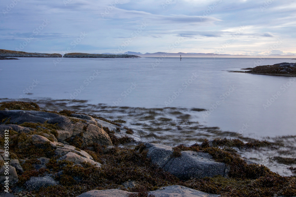 sea and sky, coastline of Norway