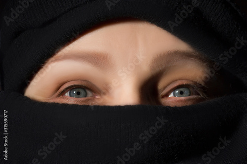 Woman in hijab photo
