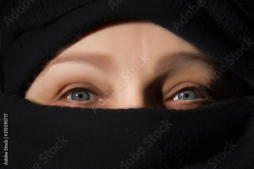 Konstfotografi Woman in hijab