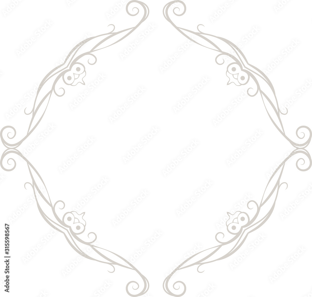 White Diamond antique pattern frame White Diamond antique pattern frame
