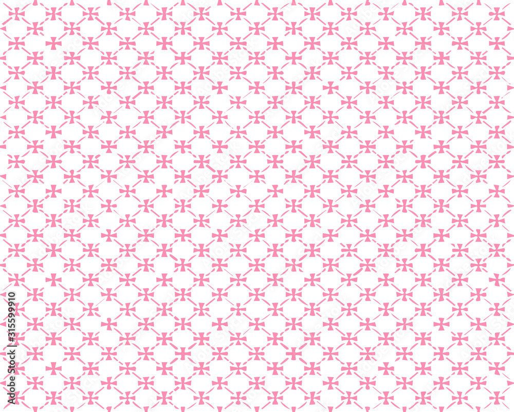 Seamless vector pattern in ornamental style. Geometric desing texture for wallpaper and gifts.