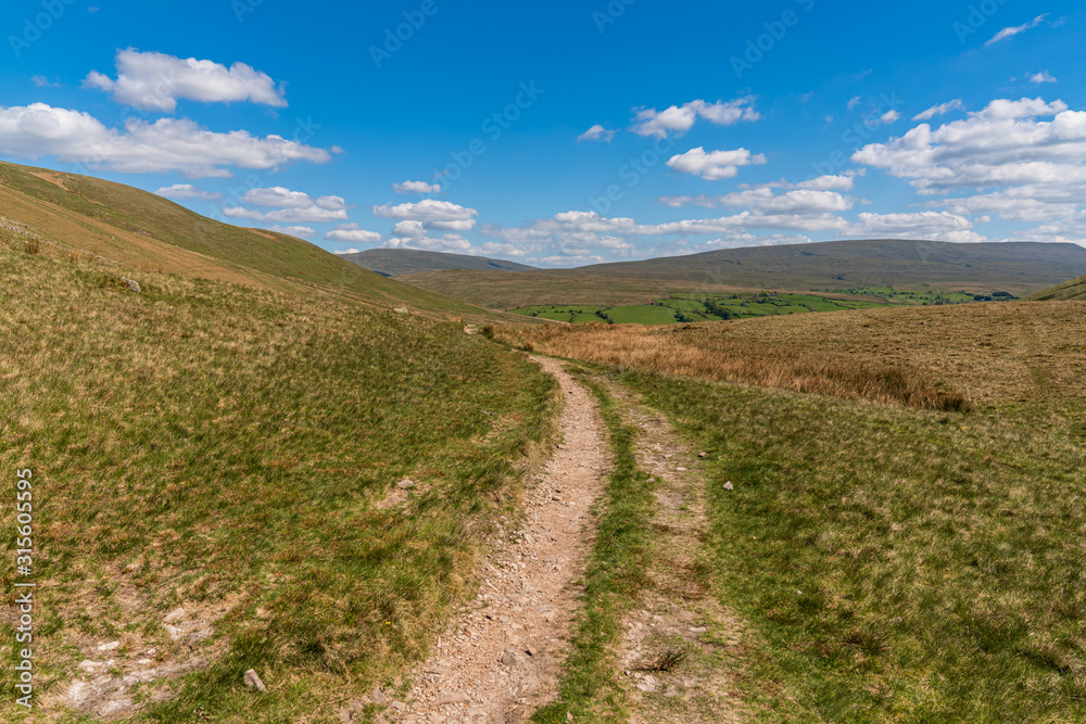 Yorkshire Dales Landscape near Low Haygarth, Cumbria, England, UK