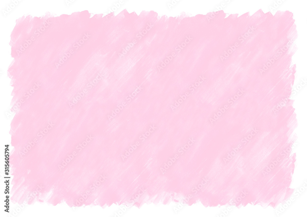 Obraz Różowa farba akwarelowa pomalowana kolor plamka