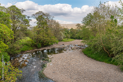 The River Rawthey near Sedbergh, Cumbria, England, UK