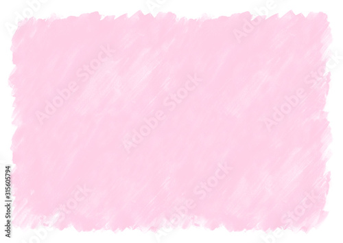 Obraz na płótnie Różowa farba akwarelowa pomalowana kolor plamka