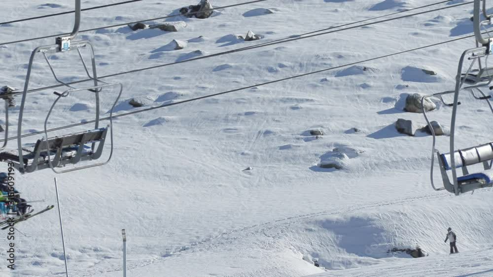 Shot of the slopes and lifts of Pas de la Casa, Andorra. Video made with Canon XF400 Shot of the slopes and lifts of Pas de la Casa, Andorra. Video made with Canon XF400