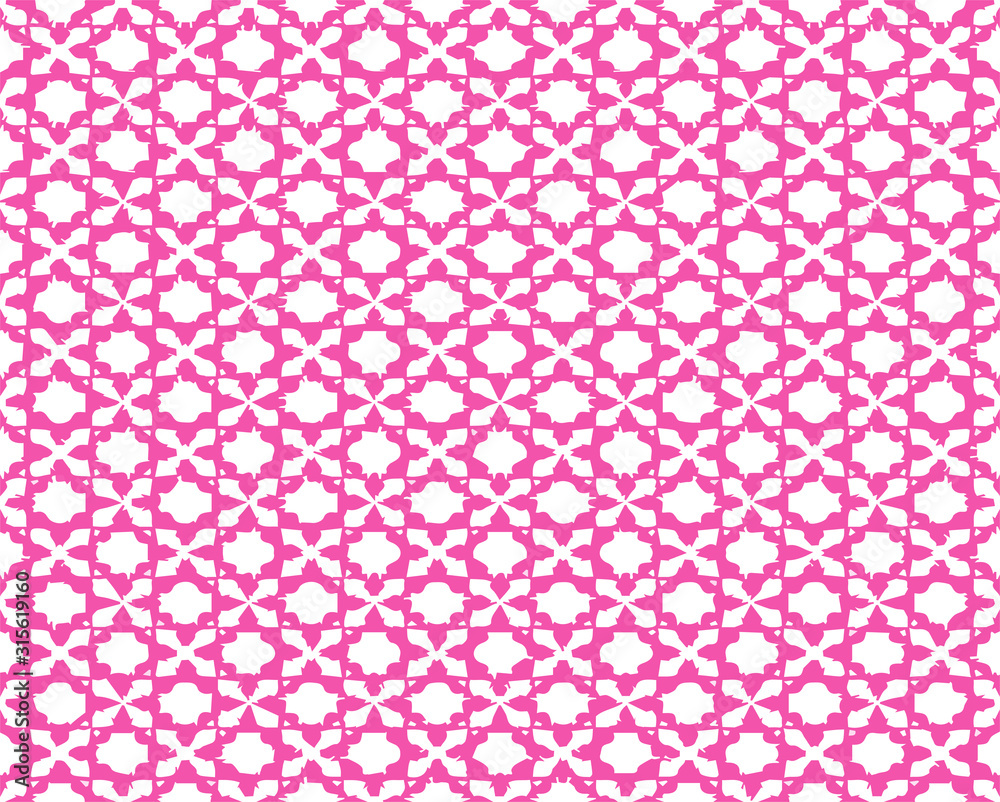 Seamless vector pattern in ornamental style. Geometric desing texture for wallpaper and gifts.