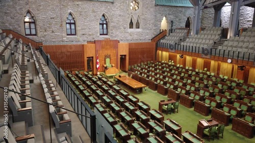 Canadian Federal Parliament House of Commons (Interim, West Block, Ottawa) photo