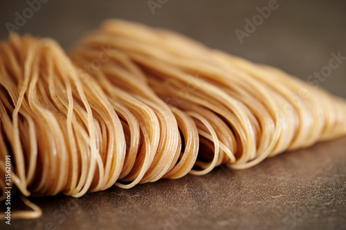 Bunch of Korean dried cold noodle