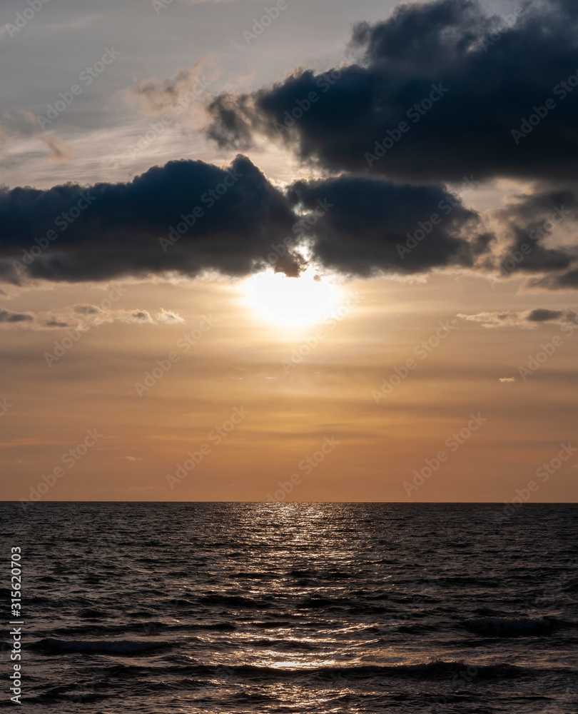 Naklejka premium bay of palma de mallorca