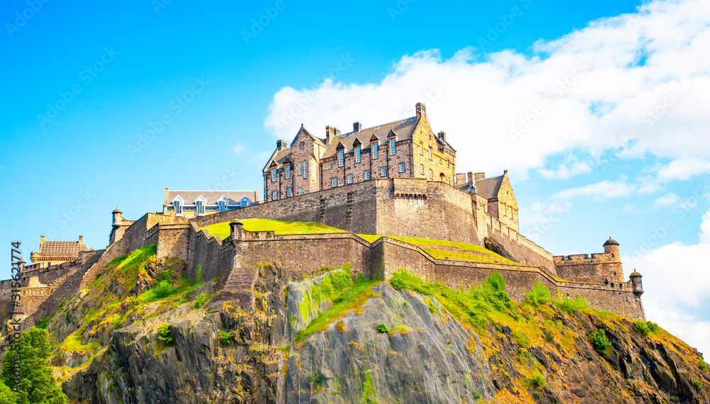 Edinburgh Castle - obrazy, fototapety, plakaty 