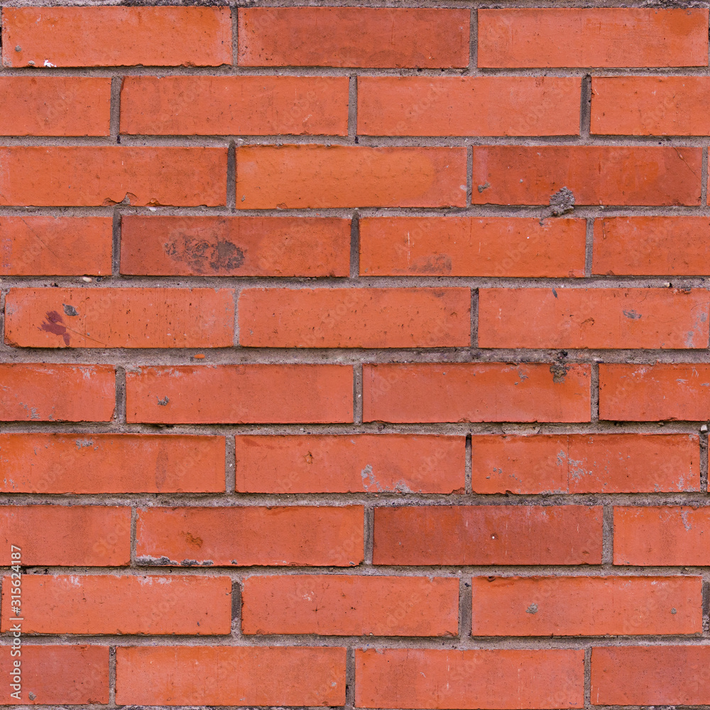 Fototapeta premium Seamless tileable brick wall texture
