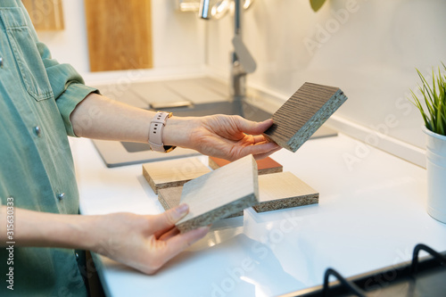 Photography furniture design - kitchen worktop material selection