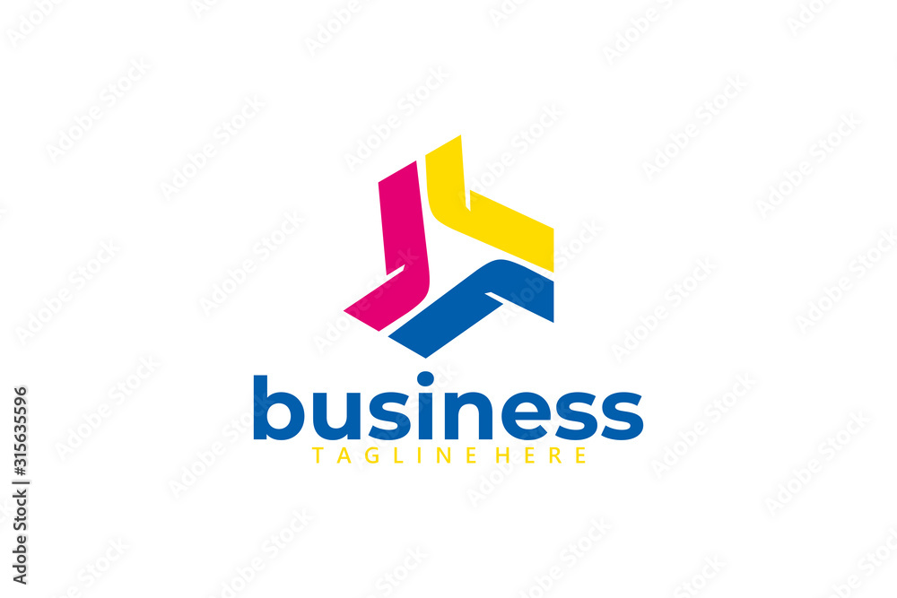 abstract play business logo icon vector isolated abstract play business logo icon vector isolated