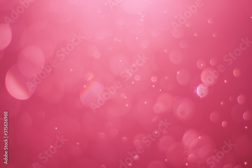 Abstract pink background with bokeh, 