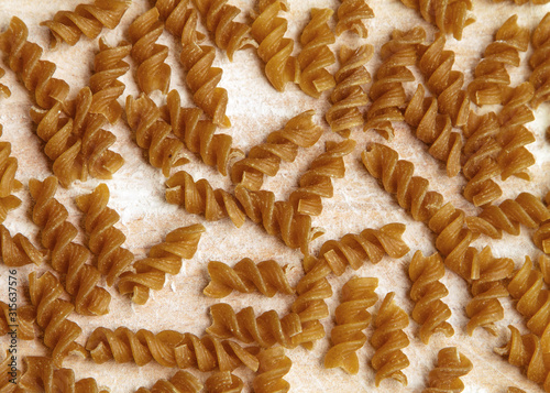spiral-shaped pasta