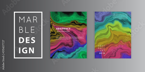 Vector iridescent pattern