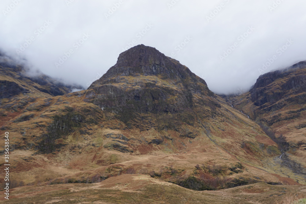 Mountains of the Scottish Highlands