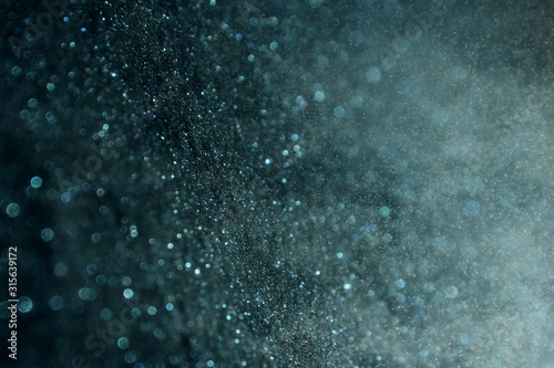 Macro of water particle