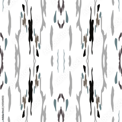 Batik, Hand Drawn. Paint Texture Seamless 