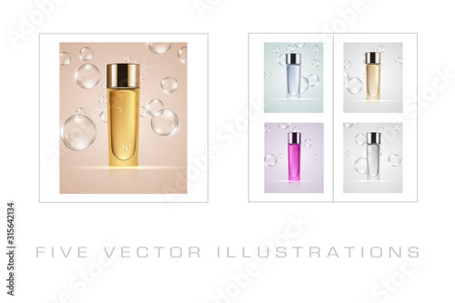 Skin toner ads template