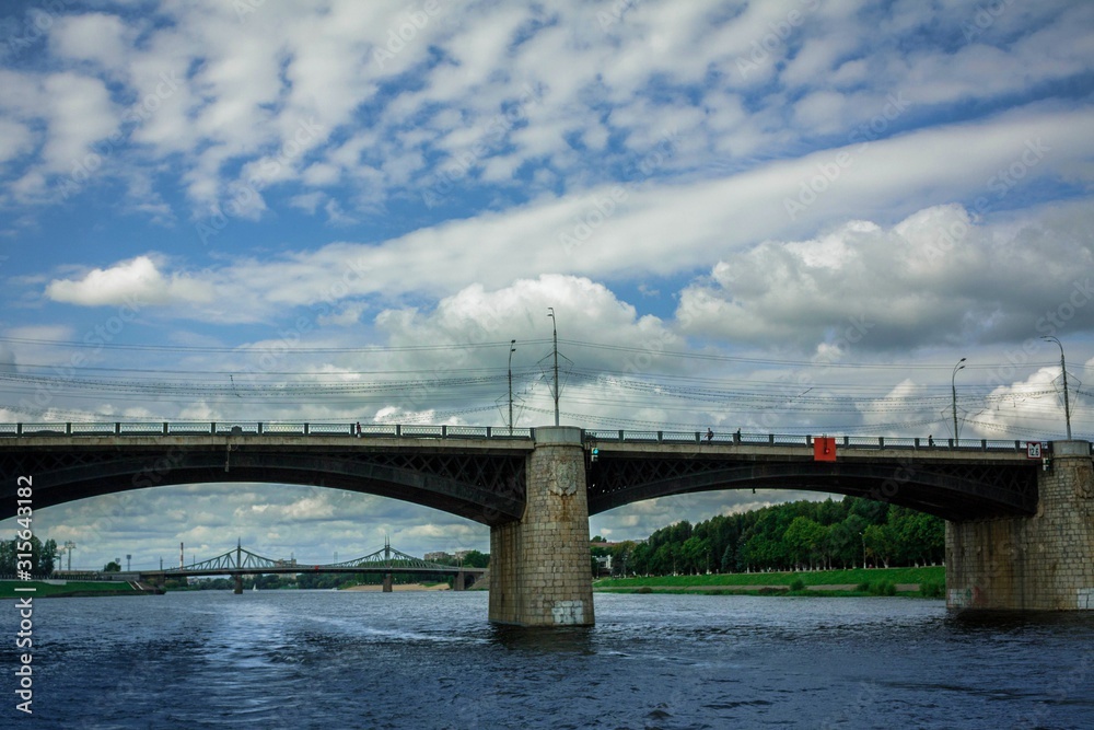 bridge over the river