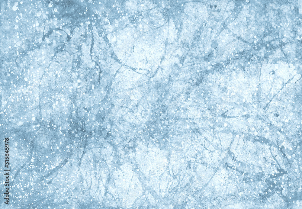 Fototapeta premium Abstract watercolor background, hand-painted texture with paints, strokes and drops.
