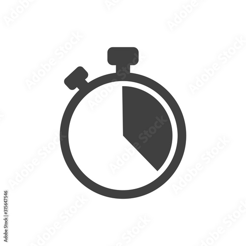 stopwatch - timer icon vector design template