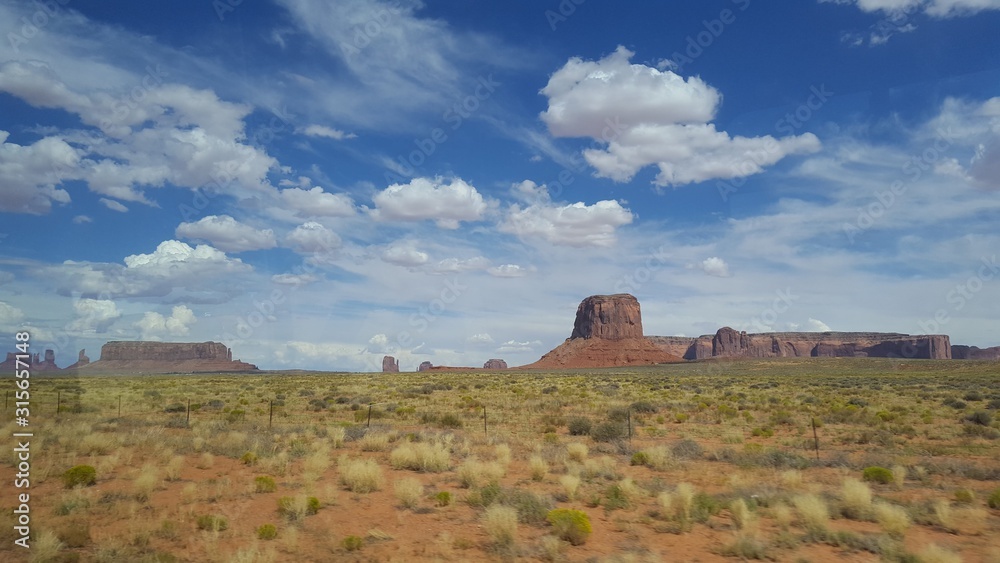 Monument Valley Sky and Desert