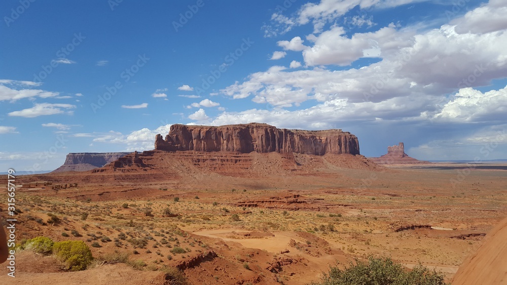 Monument Valley Sky and Desert