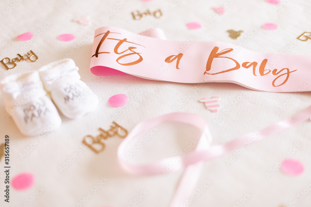 Gender reveal party - It's a Girl !