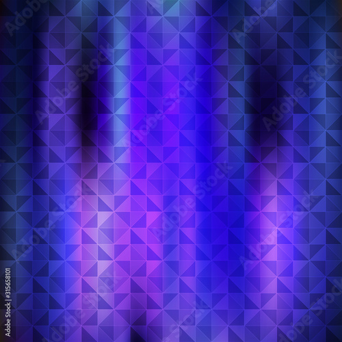 Beautiful vector abstract triangulated surface background