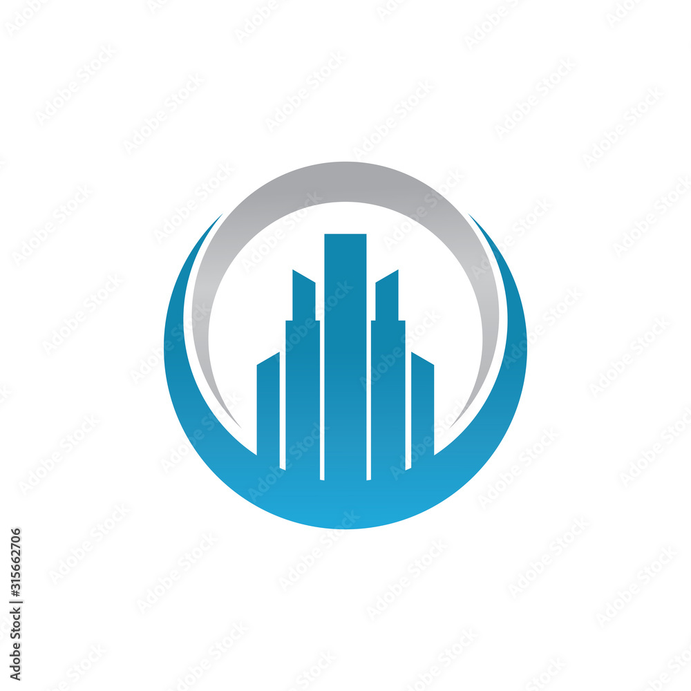 Building Logo Design and Icon Template Building Logo Design and Icon Template